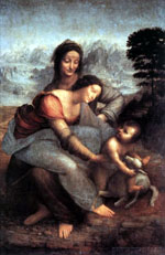 St. Anne, Leonardo Davinci