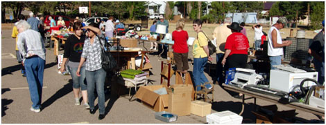 Christmas in July Garage Sale